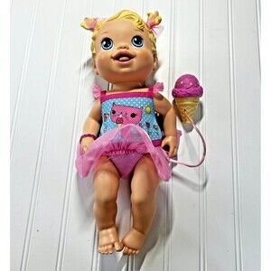 Baby Alive Yummy Treat Baby Doll Ice Cream Cone 2012